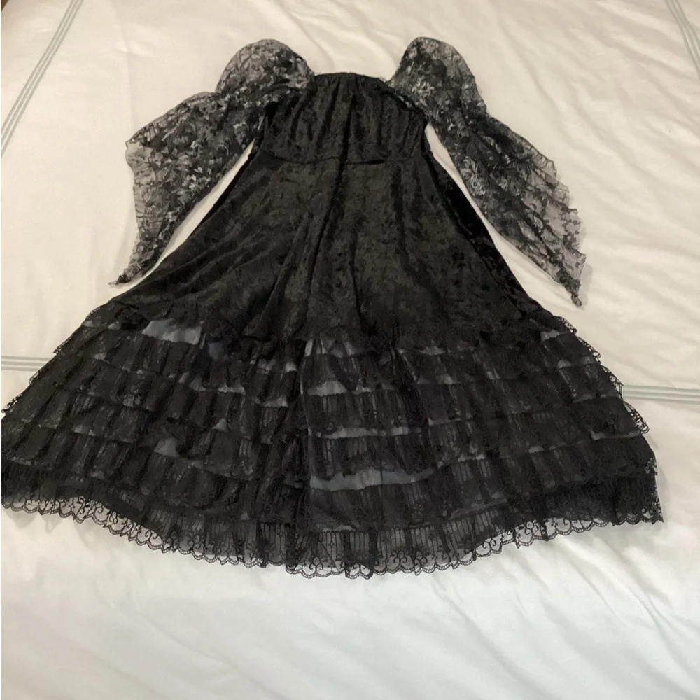 Fancy vampire dress costume